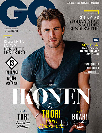 德国《GQ》男士时尚杂志PDF电子版【2015年合集12期】