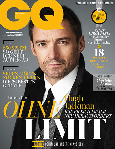 德国《GQ》男士时尚杂志PDF电子版【2015年合集12期】