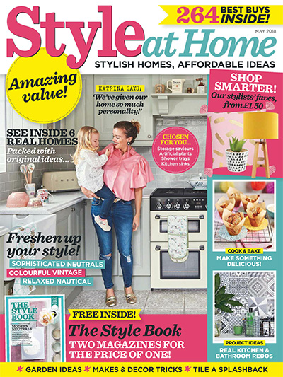 英国《Style At Home》家居装饰杂志PDF电子版【2018年合集12期】