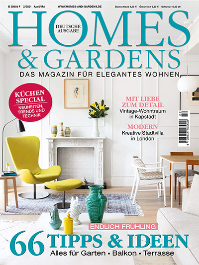 德国《Homes & Gardens》住宅花园杂志PDF电子版【2021年合集6期】