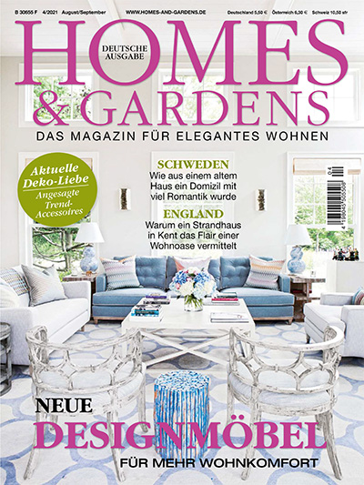德国《Homes & Gardens》住宅花园杂志PDF电子版【2021年合集6期】