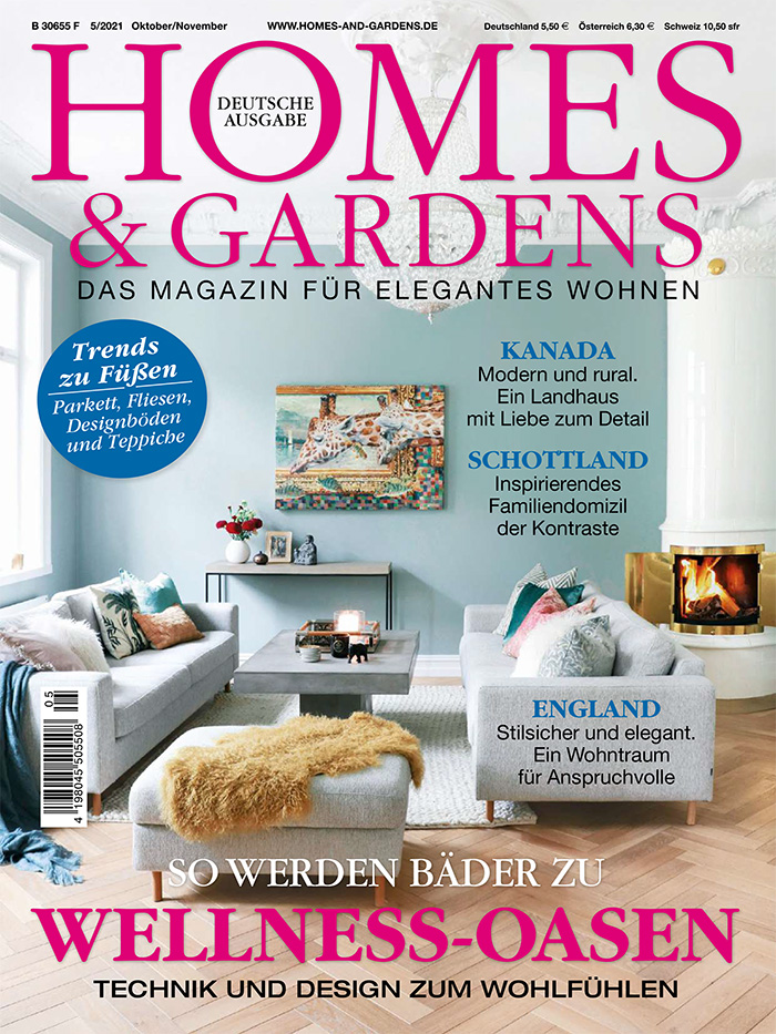 德国《Homes & Gardens》住宅花园杂志PDF电子版【2021年第5号刊免费下载阅读】