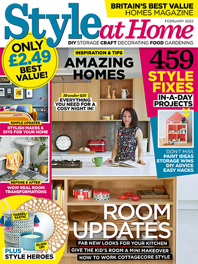 英国《Style At Home》家居装饰杂志PDF电子版【2022年合集12期】
