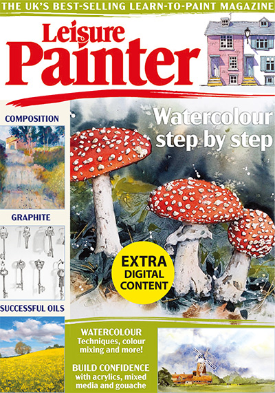 英国《Leisure Painter》水彩绘画杂志PDF电子版【2023年合集12期】