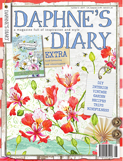 英国《Daphnes Diary》达芙妮日记杂志PDF电子版【2019年合集7期】