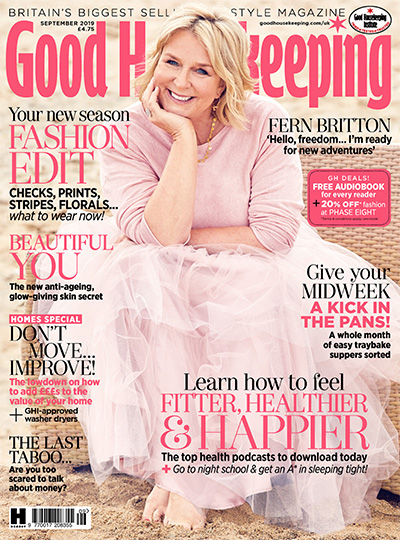 英国《Good Housekeeping》家庭管家杂志PDF电子版【2019年合集12期】