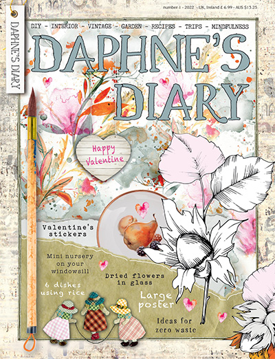 英国《Daphnes Diary》达芙妮日记杂志PDF电子版【2021年合集7期】