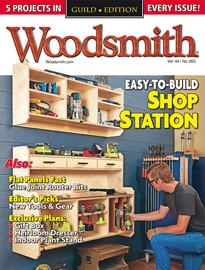 美国《Woodsmith》木工技术杂志PDF电子版【2022年合集6期】