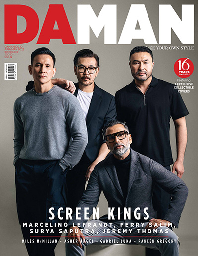 印尼《DA MAN》男士时尚杂志PDF电子版【2023年合集6期】