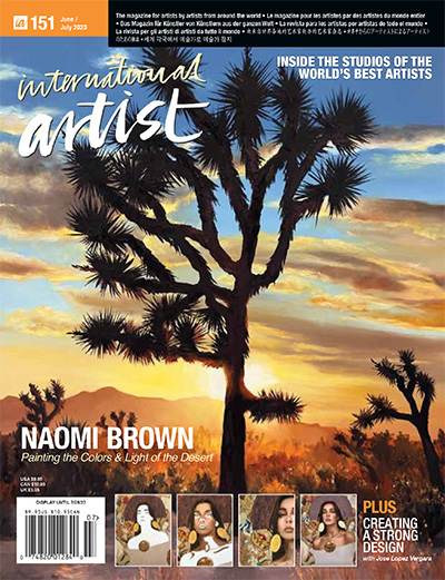 美国《International Artist》国际艺术家杂志PDF电子版【2023年合集6期】