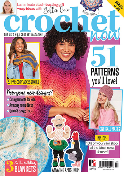 英国《Crochet Now》钩针编织杂志PDF电子版【2023年合集13期】