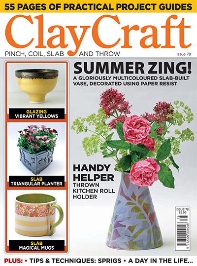 英国《ClayCraft》陶艺杂志PDF电子版【2023年合集12期】