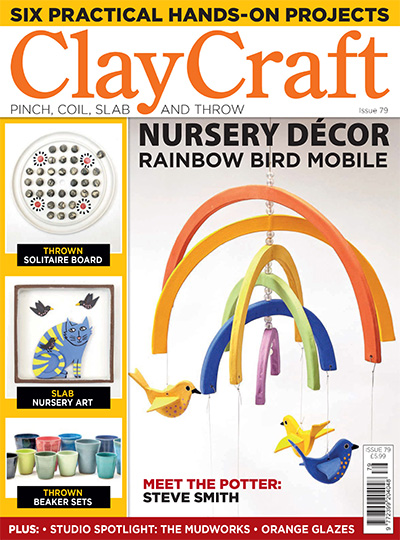 英国《ClayCraft》陶艺杂志PDF电子版【2023年合集12期】