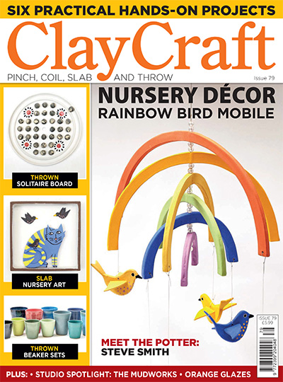 英国《ClayCraft》陶艺杂志PDF电子版【2023年合集12期】