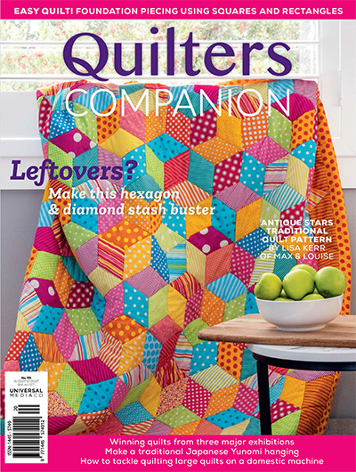 澳洲《Quilters Companion》绗缝杂志PDF电子版【2023年合集6期】