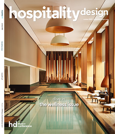 美国《Hospitality Design》权威酒店设计杂志PDF电子版【2022年合集11期】