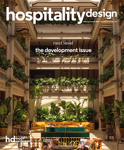 美国《Hospitality Design》权威酒店设计杂志PDF电子版【2023年合集10期】