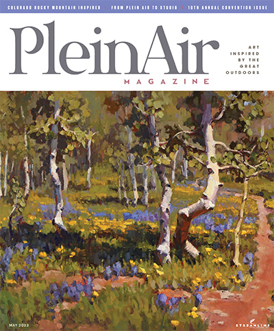 美国《PleinAir》绘画艺术杂志PDF电子版【2023年合集6期】