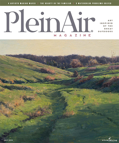 美国《PleinAir》绘画艺术杂志PDF电子版【2023年合集6期】