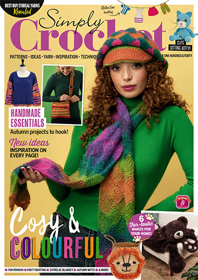 英国《Simply Crochet》钩针编织杂志PDF电子版【2023年合集13期】