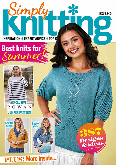 英国《Simply Knitting》针织编织杂志PDF电子版【2023年合集13期】