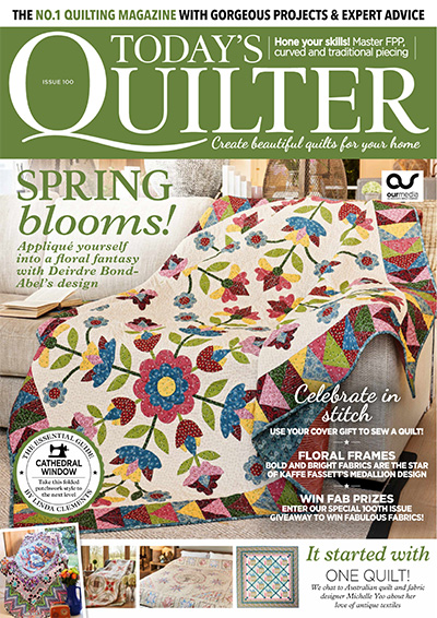 英国《Todays Quilter》传统绗缝杂志PDF电子版【2023年合集13期】