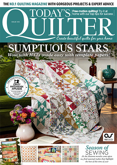 英国《Todays Quilter》传统绗缝杂志PDF电子版【2023年合集13期】