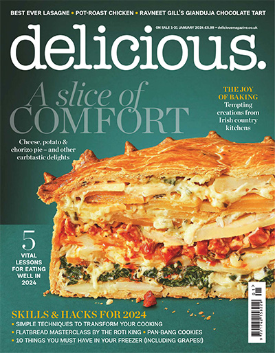 英国《Delicious》美食杂志PDF电子版【2024年合集12期】