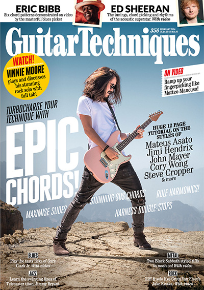 英国《Guitar Techniques》吉他技巧杂志PDF电子版【2024年合集13期】
