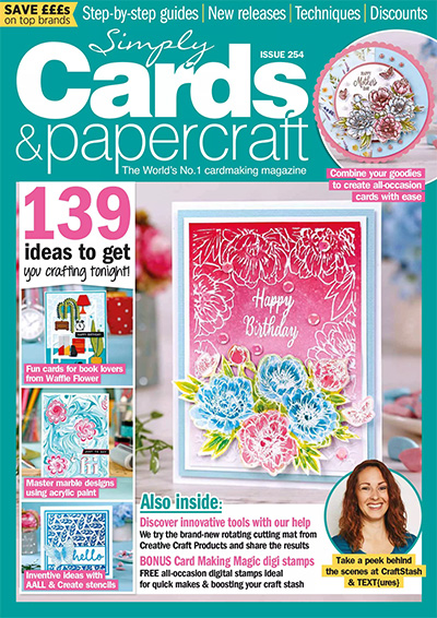 英国《Simply Cards & Papercraft》纸艺杂志PDF电子版【2024年合集13期】