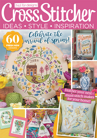 英国《CrossStitcher》手工十字绣杂志PDF电子版【2024年合集12期】