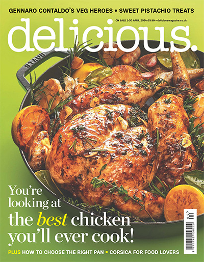 英国《Delicious》美食杂志PDF电子版【2024年合集12期】