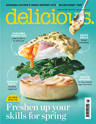英国《Delicious》美食杂志PDF电子版【2024年合集12期】