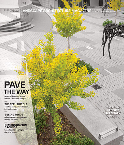 美国《Landscape Architecture》景观建筑杂志PDF电子版【2024年合集12期】