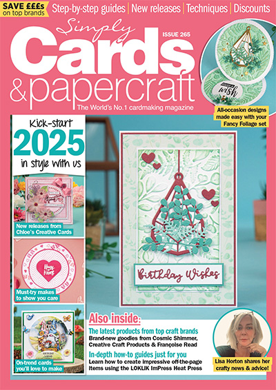 英国《Simply Cards & Papercraft》纸艺杂志PDF电子版【2024年合集13期】