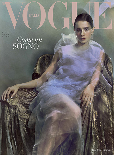 意大利《Vogue》时尚杂志PDF电子版【2024年合集12期】