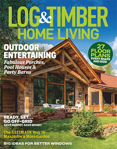 美国《Log＆Timber Home Living》木屋别墅杂志PDF电子版【2024年合集8期】