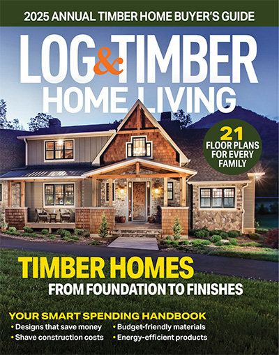美国《Log＆Timber Home Living》木屋别墅杂志PDF电子版【2024年合集8期】
