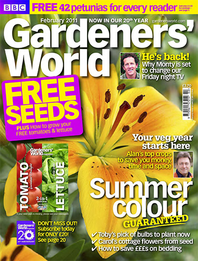 英国《BBC Gardeners World》园艺杂志PDF电子版【2011年合集9期】