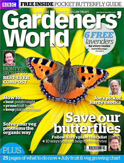 英国《BBC Gardeners World》园艺杂志PDF电子版【2011年合集9期】