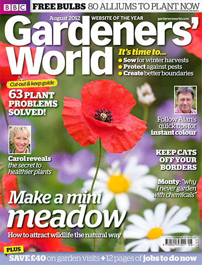英国《BBC Gardeners World》园艺杂志PDF电子版【2012年合集12期】