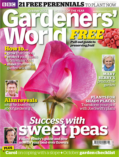 英国《BBC Gardeners World》园艺杂志PDF电子版【2012年合集12期】