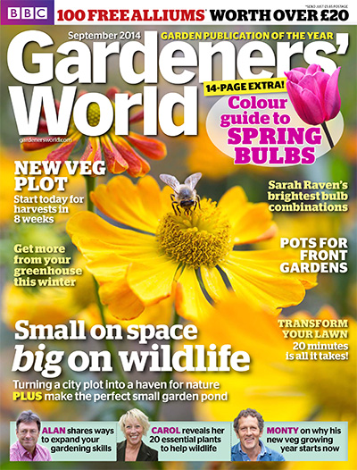 英国《BBC Gardeners World》园艺杂志PDF电子版【2014年合集12期】