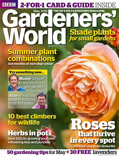 英国《BBC Gardeners World》园艺杂志PDF电子版【2015年合集12期】