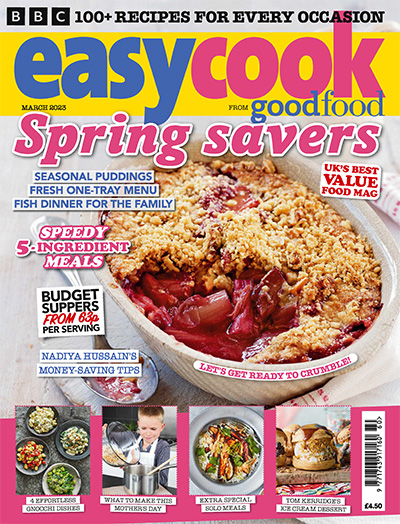 英国《BBC Easy Cook》实用美食杂志PDF电子版【2023年合集10期】