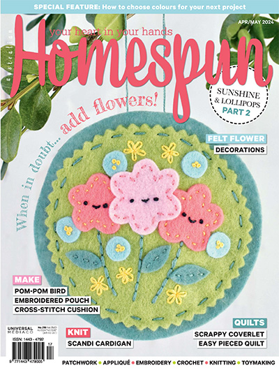 澳大利亚《Homespun》布艺手工杂志PDF电子版【2024年合集6期】