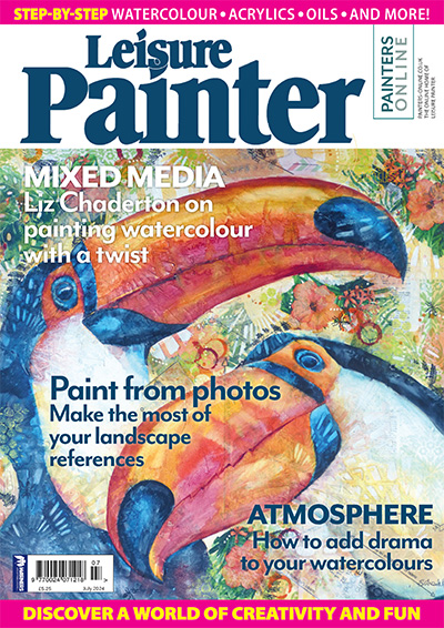 英国《Leisure Painter》水彩绘画杂志PDF电子版【2024年合集12期】