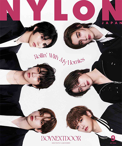 日本《NYLON》流行时尚杂志PDF电子版【2024年合集12期】