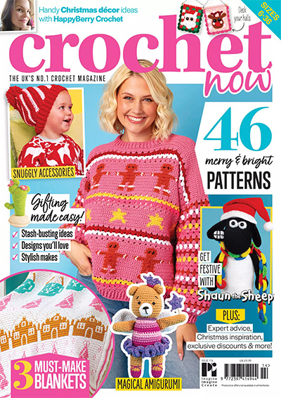 英国《Crochet Now》钩针编织杂志PDF电子版【2024年合集13期】