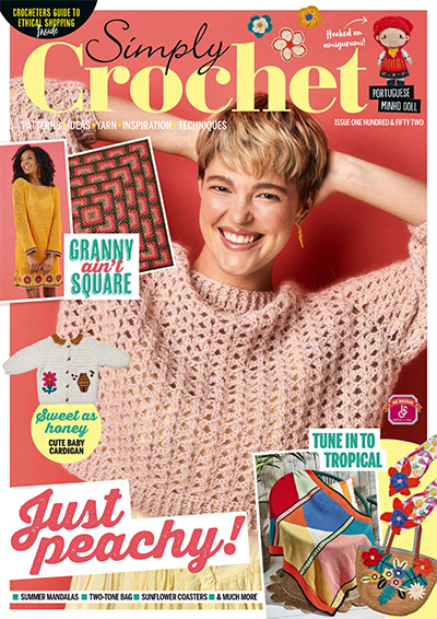 英国《Simply Crochet》钩针编织杂志PDF电子版【2024年合集13期】